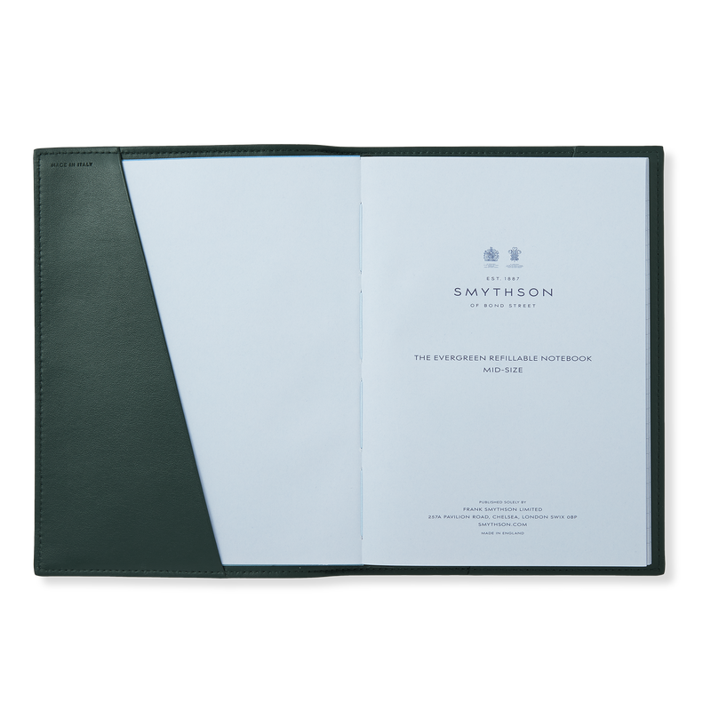 Evergreen Refillable Notebook in Ludlow