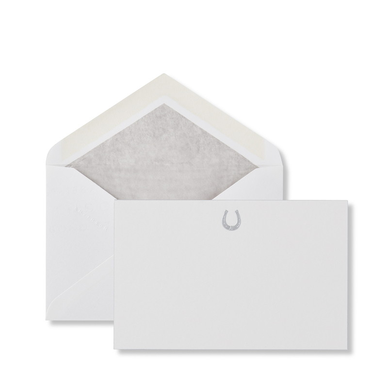 Horseshoe Motif Correspondence Cards