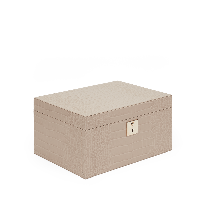 Smythson 3 Drawer Jewellery Box in Mara