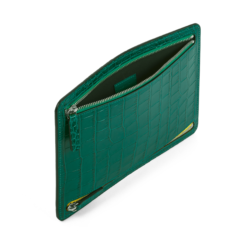 Smythson Astuccio con cerniera multipla in Mara