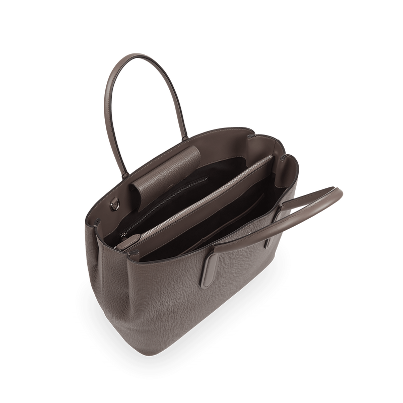 Small Day Tote with Zip in Ludlow