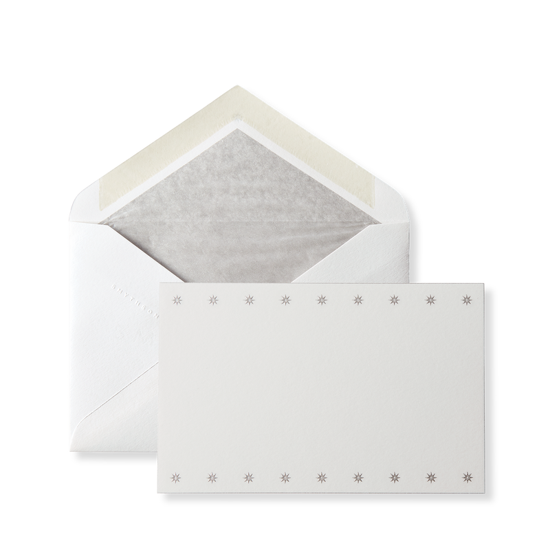 Stars Motif Correspondence Cards
