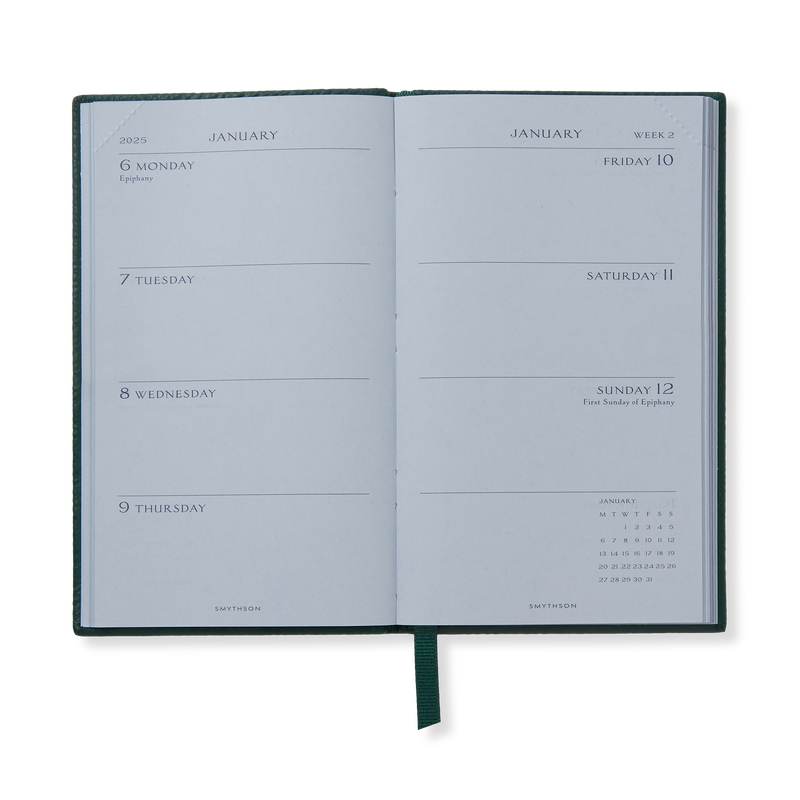 2025 Panama Weekly Diary with Pocket