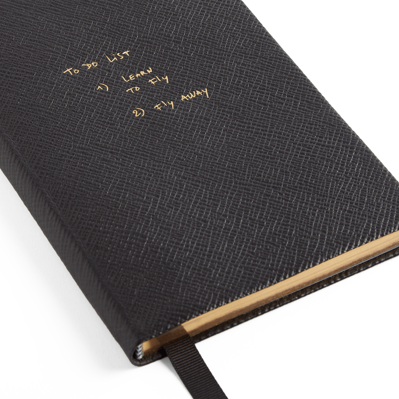 Smythson x Thomas Lélu 'To Do List' Chelsea Notebook in Panama