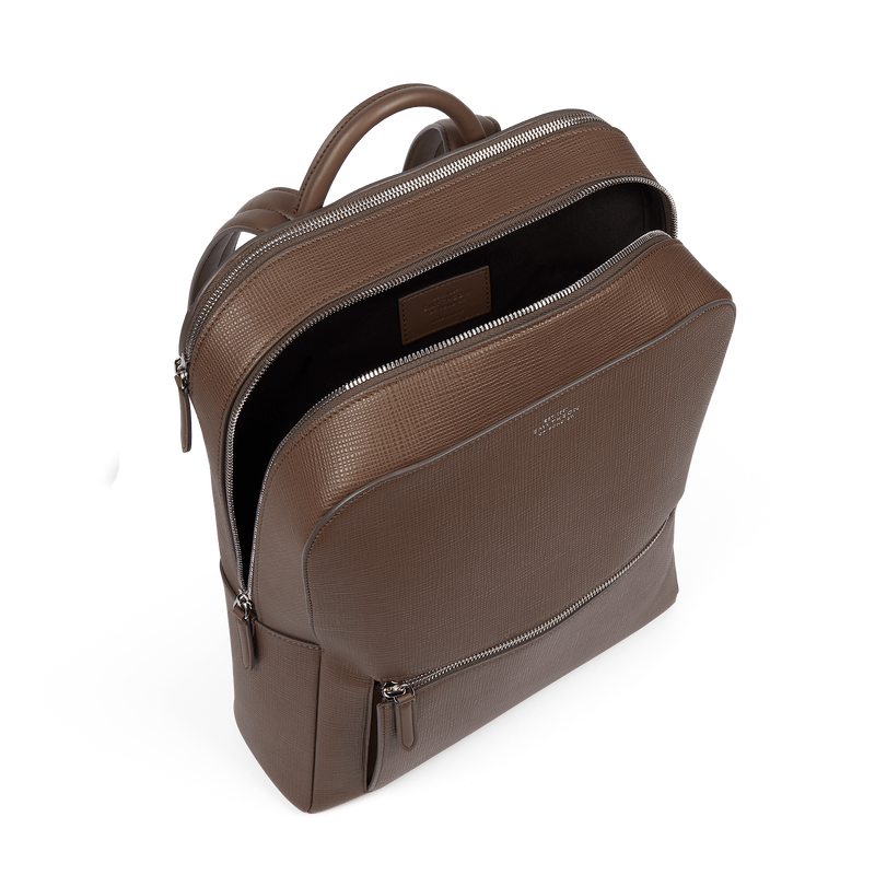 Smythson Zip Around Backpack in Panama