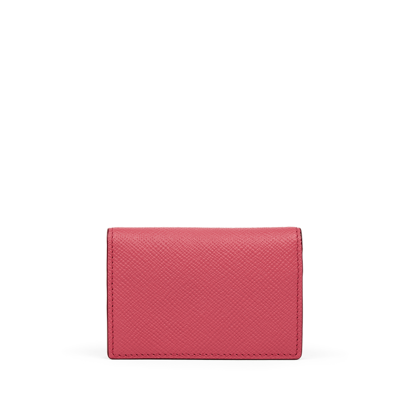 Folded Card Case with Snap Closure in Panama