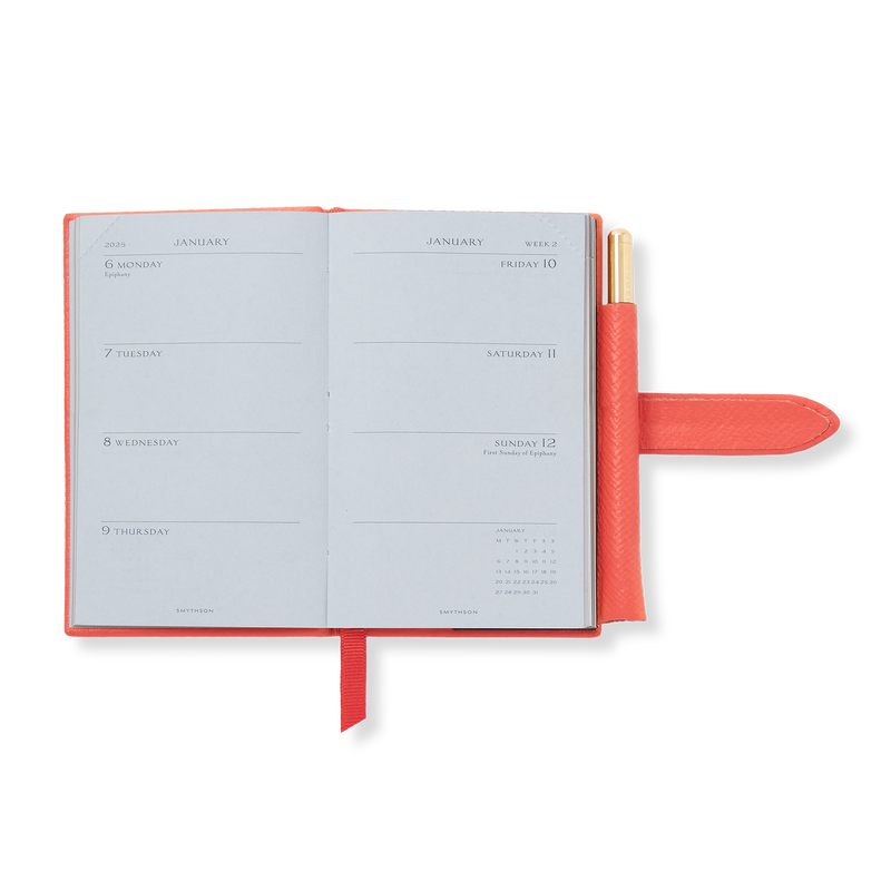 2025 Wafer Weekly Diary with Pencil in Panama