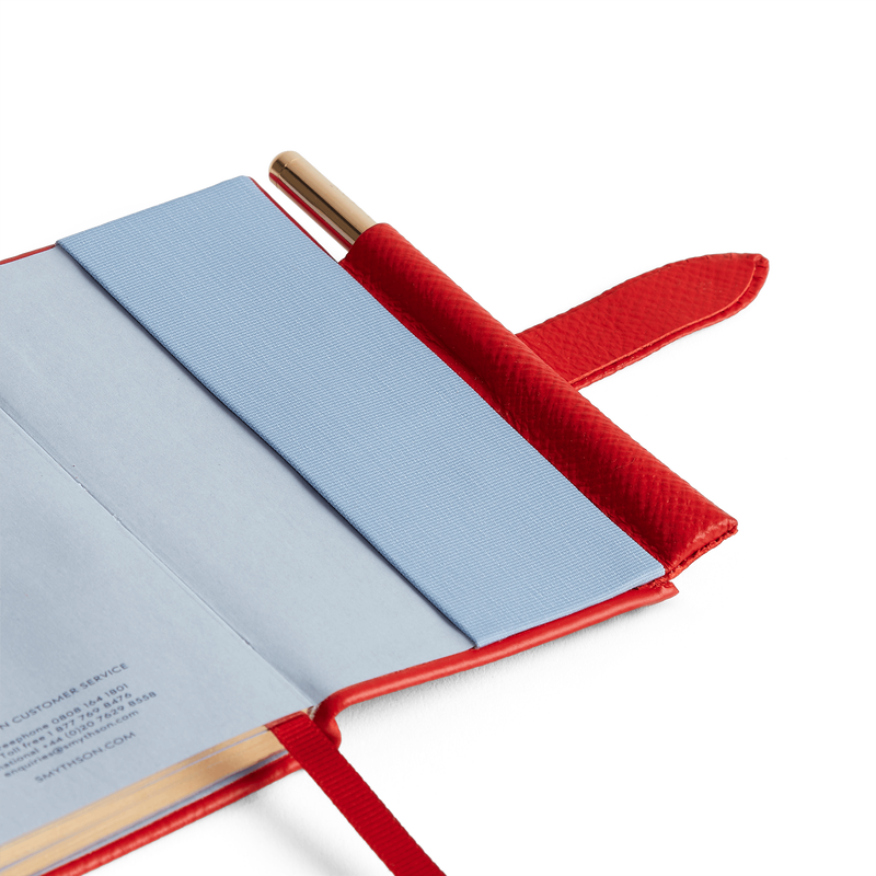 Smythson 2026 Wafer Weekly Journal with Pencil in Panama 