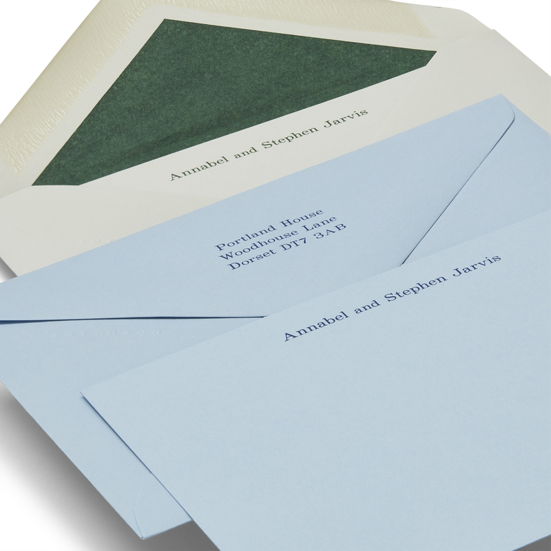 Kings Correspondence Card with Name