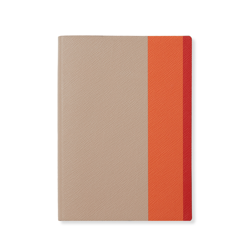 Printed Stripe Soho Notebook in Panama