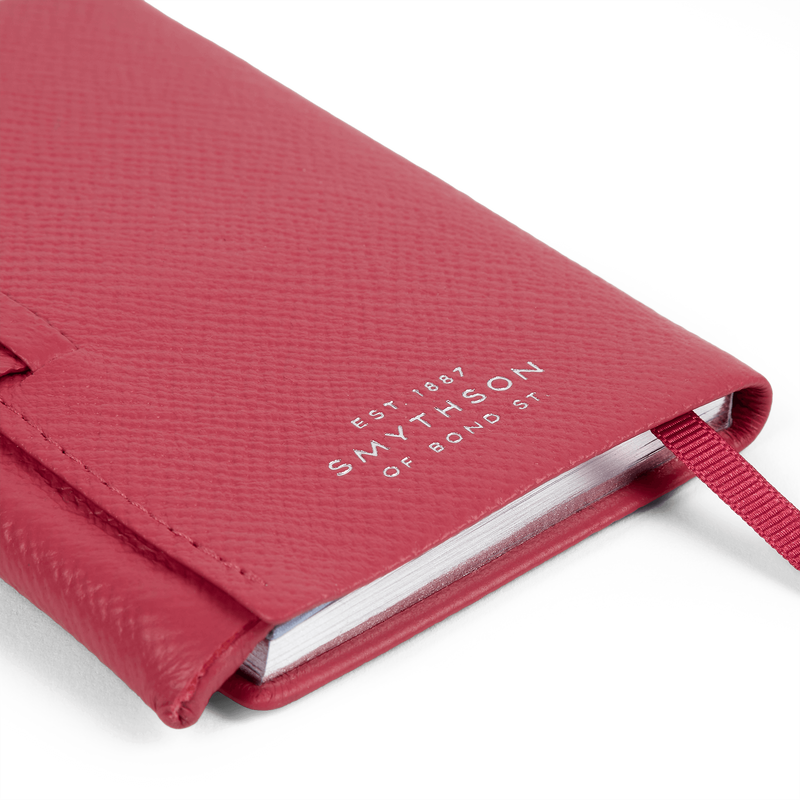 Smythson 2026 Wafer Weekly Journal with Pencil in Panama 