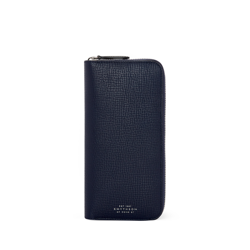 Smythson Zip Around Long Wallet in Ludlow
