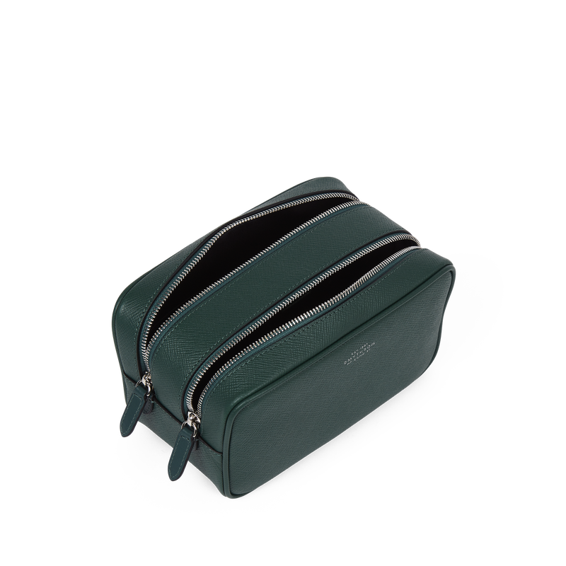 Washbag with Double Zip in Panama