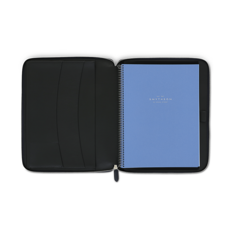 A4 Writing Folder with Zip in Ludlow