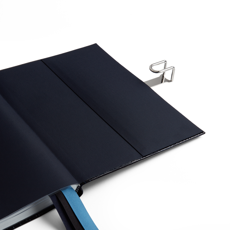 Agenda Portobello 2025-2026 con layout settimanale verticale e chiusura scorrevole in Mara