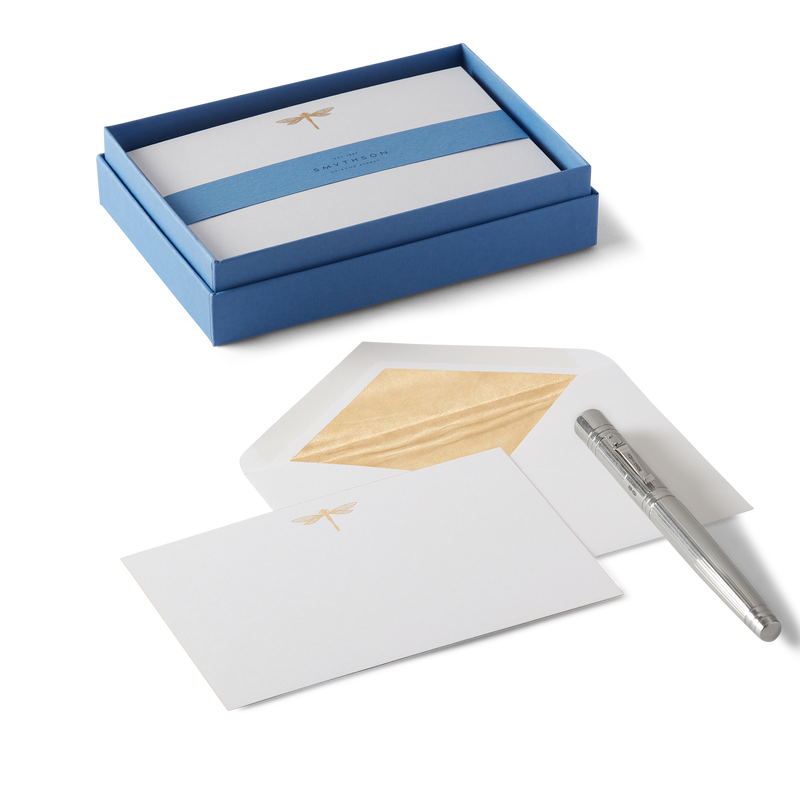 Dragonfly Motif Correspondence Cards