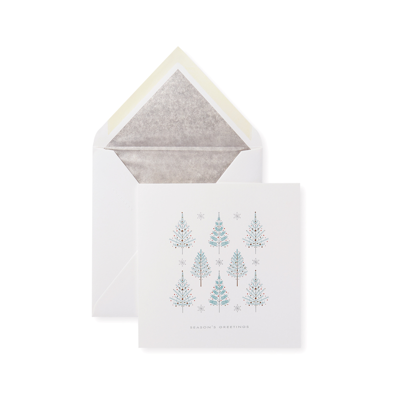 Winter Forest Christmas Card