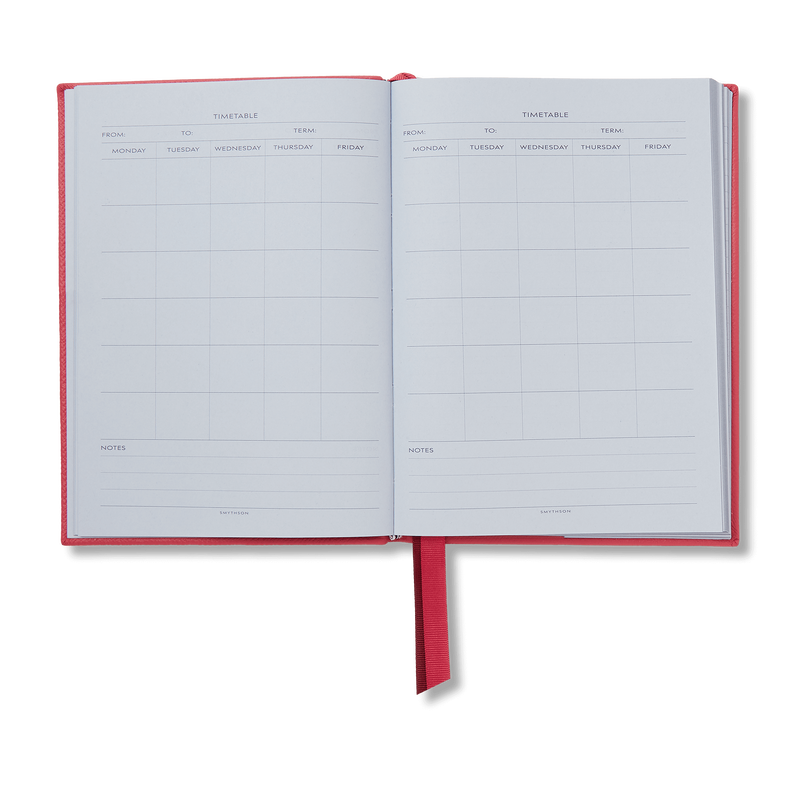 Smythson 2025-2026 Soho Academic Weekly Agenda in Panama