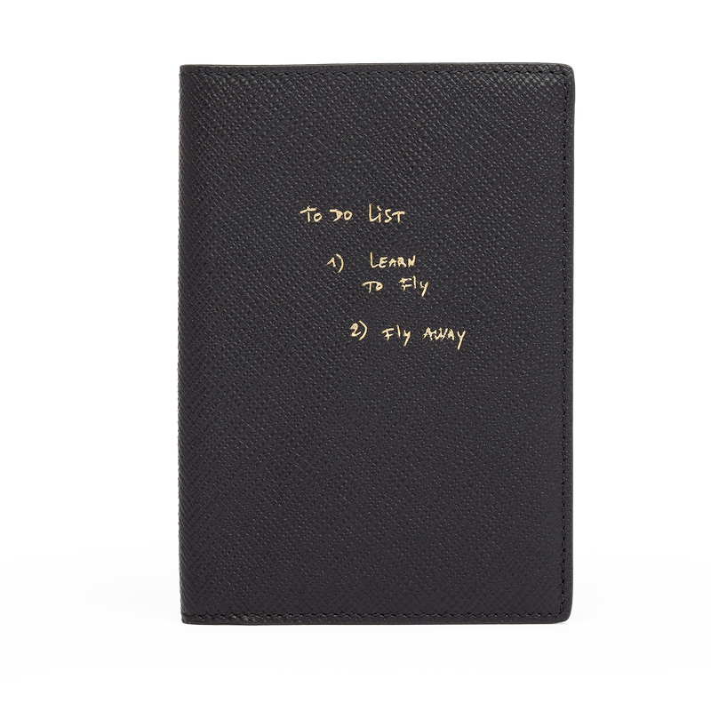 Smythson x Thomas Lélu Passport Cover in Panama