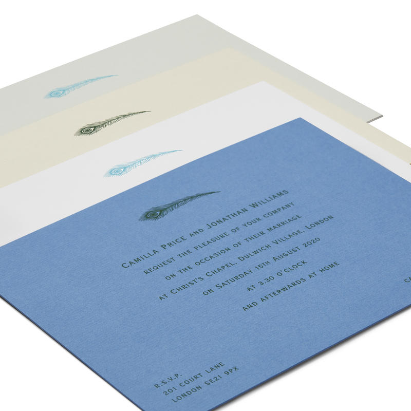 Landscape Wedding Invitation