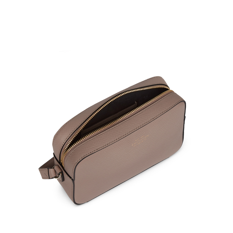 Smythson Small Camera Bag in Panama
