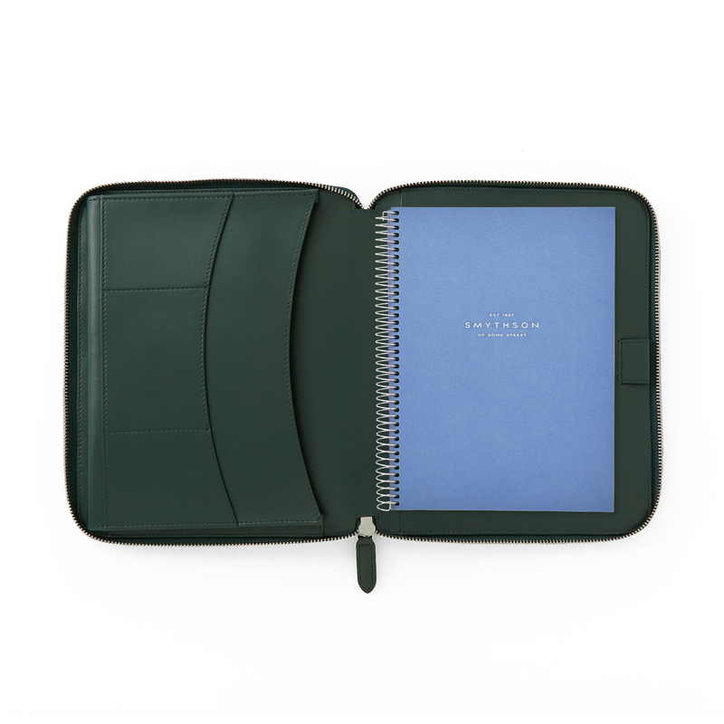 A5 Writing Folder with Zip in Ludlow