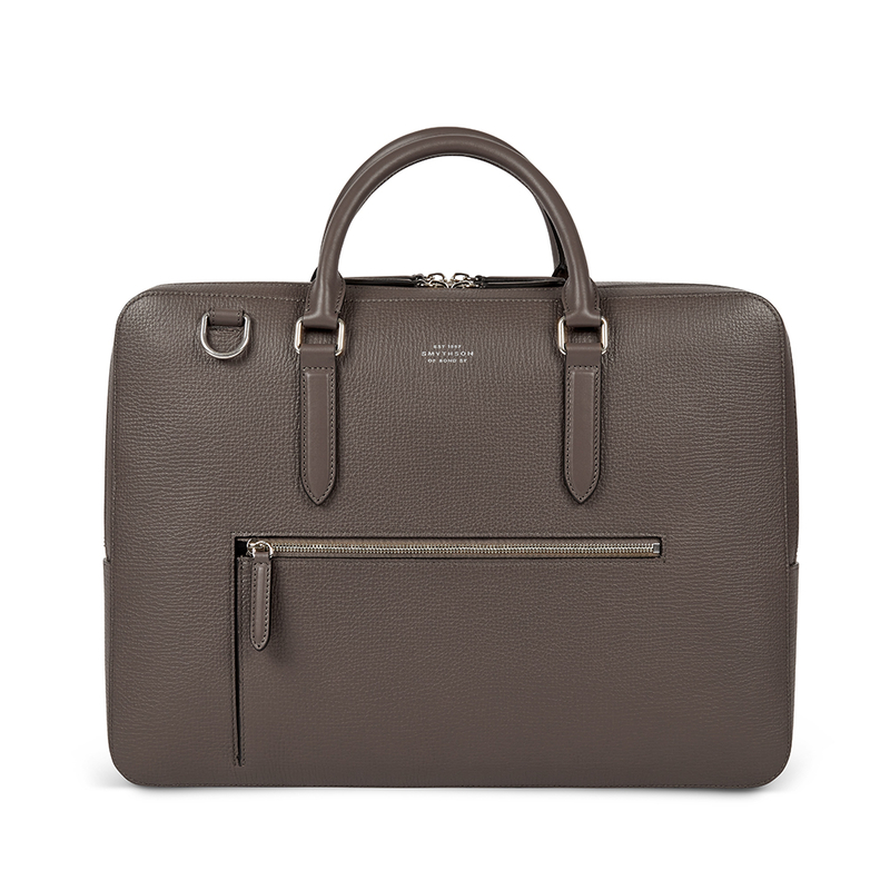 Large Briefcase with Zip Front in Ludlow