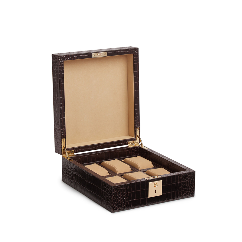 Lockable Watch Box in Mara