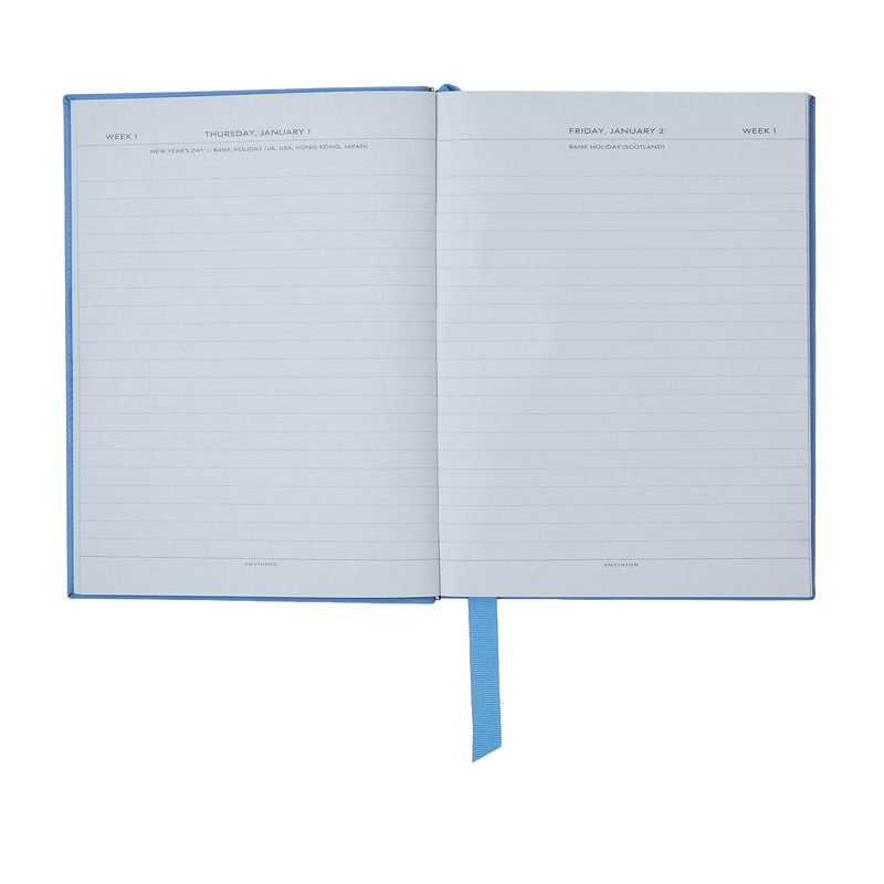 Smythson 2026 Soho Daily Diary in Panama