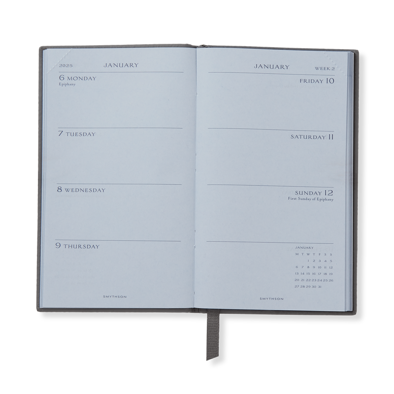 2025 Panama Weekly Diary with Pocket