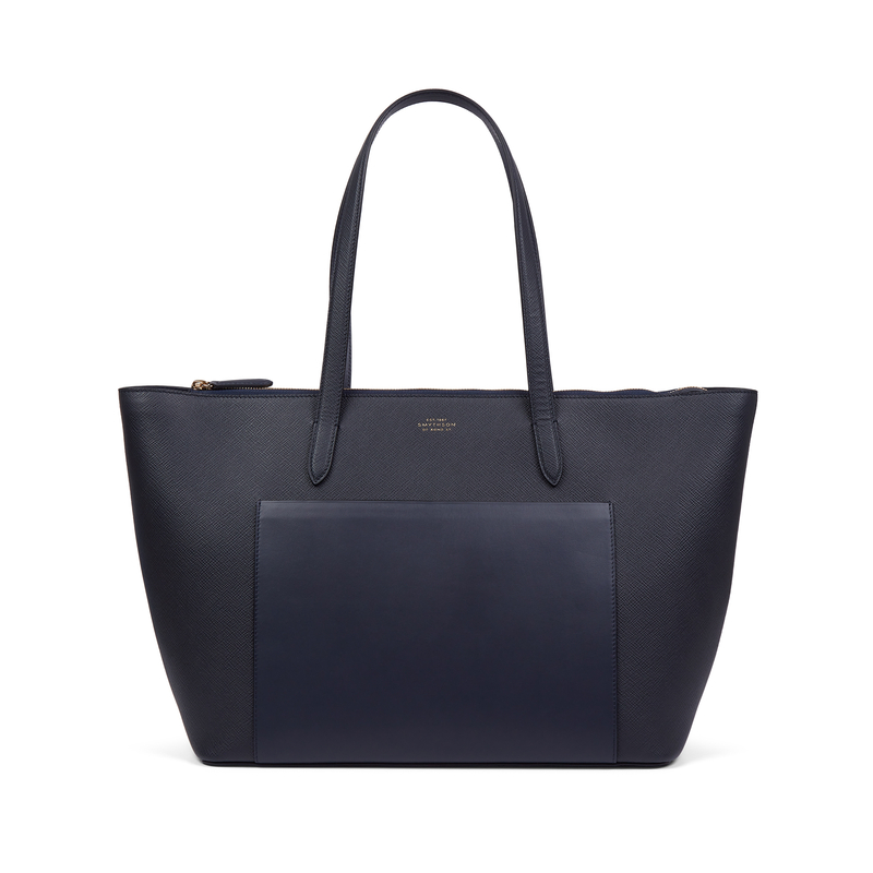 East West Tote Bag with Zip in Panama