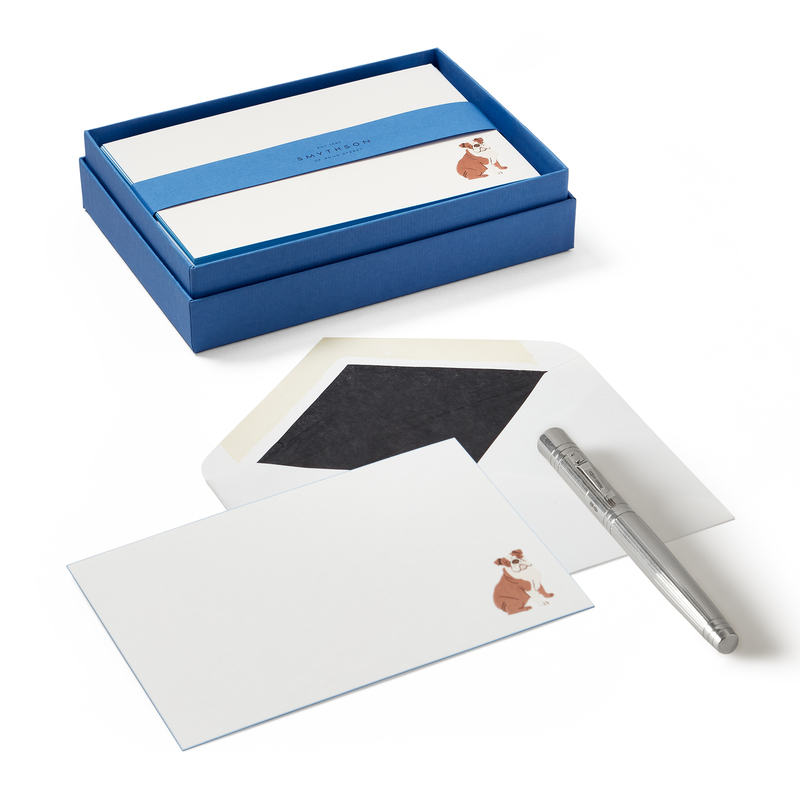 Bulldog Motif Correspondence Cards