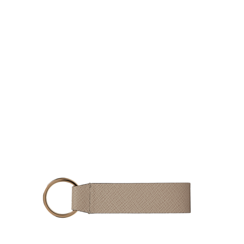 Keyring with Leather Strap in Panama
