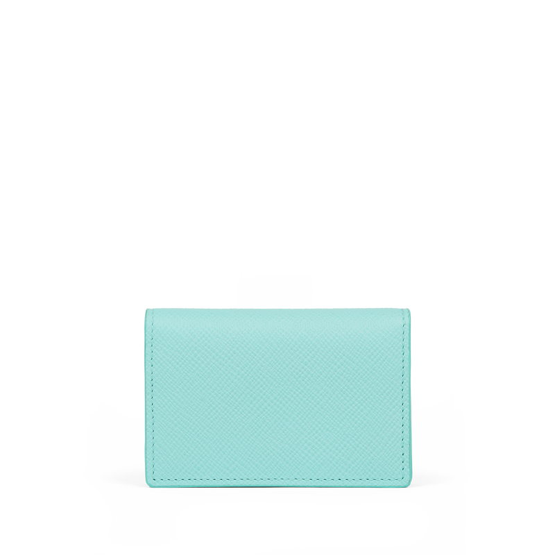 Folded Card Case with Snap Closure in Panama