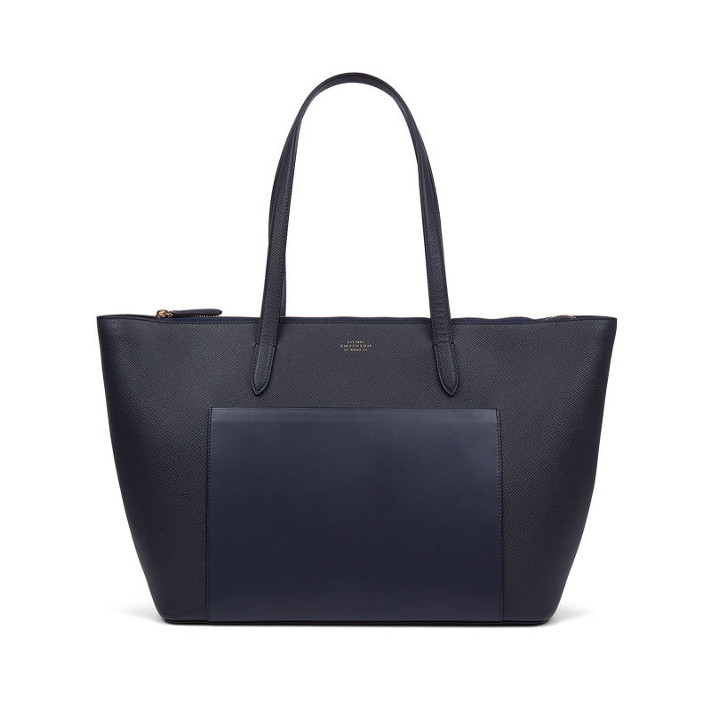 East West Tote Bag with Zip in Panama