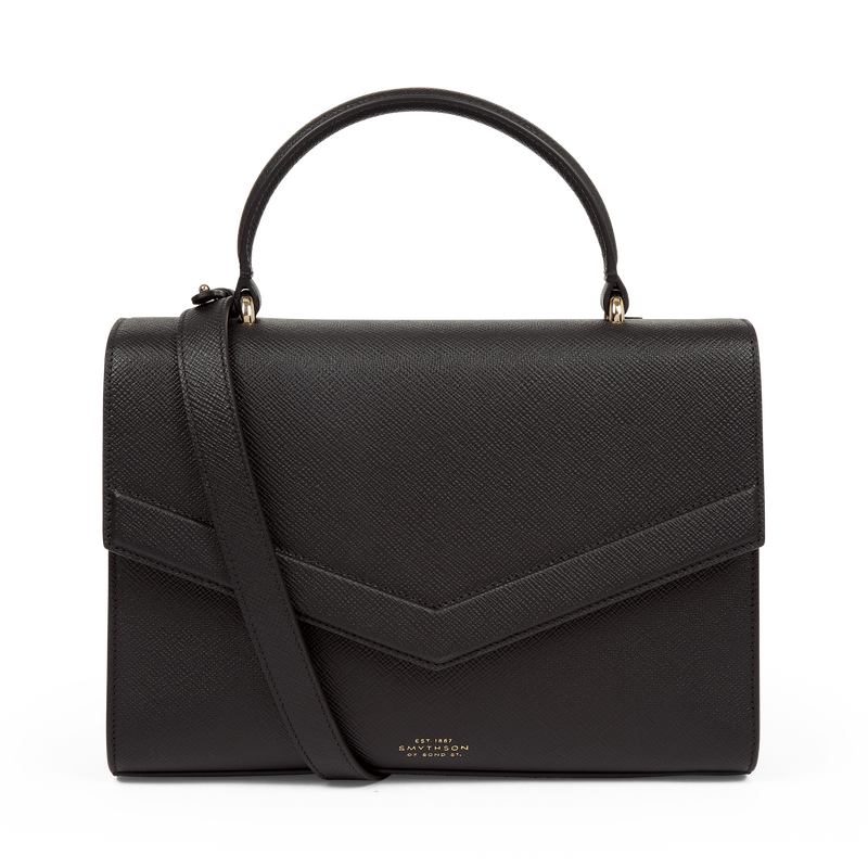 Envelope Top Handle Bag in Panama