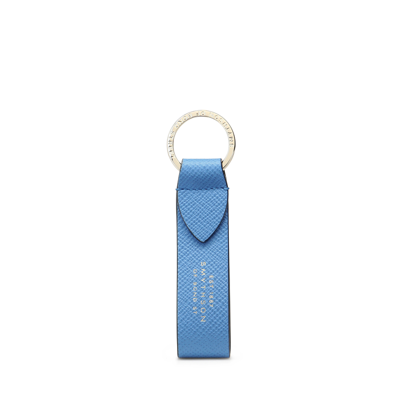 Keyring with Leather Strap in Panama