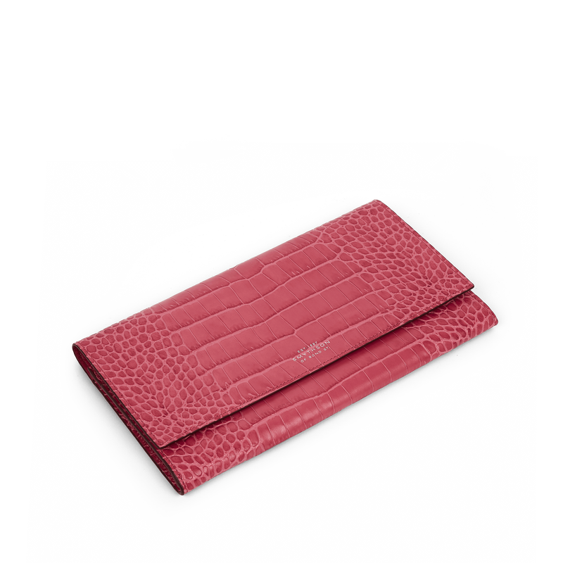 Smythson Marshall Travel Wallet in Mara