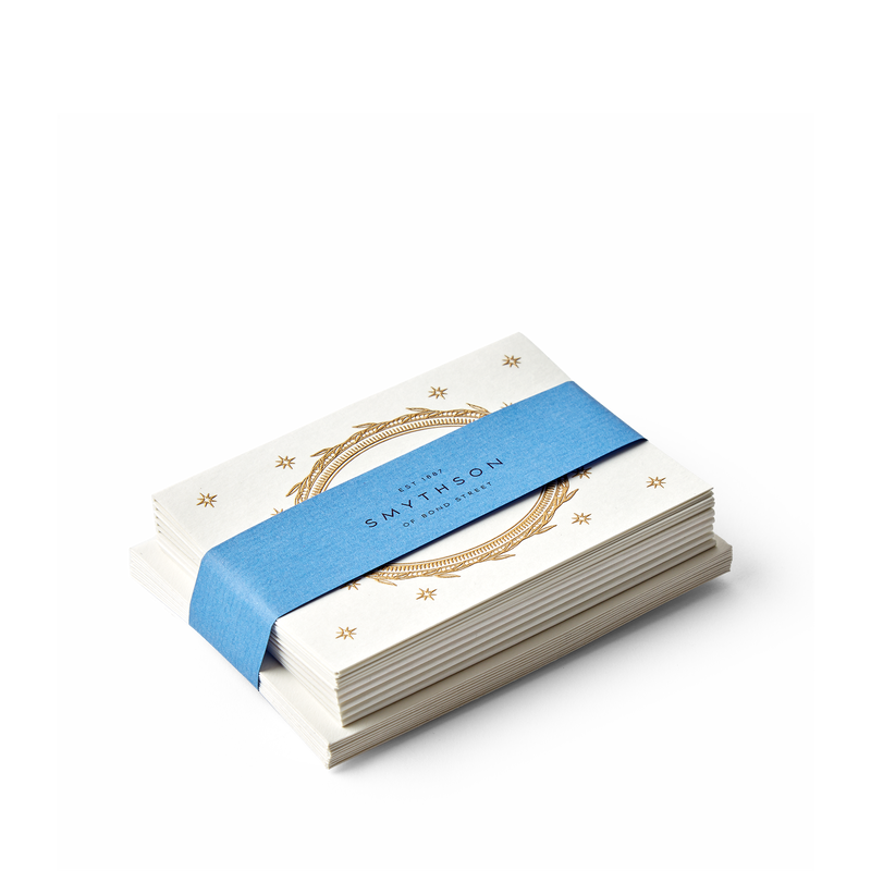 Smythson Set di biglietti natalizi "Merry Christmas" in confezione regalo