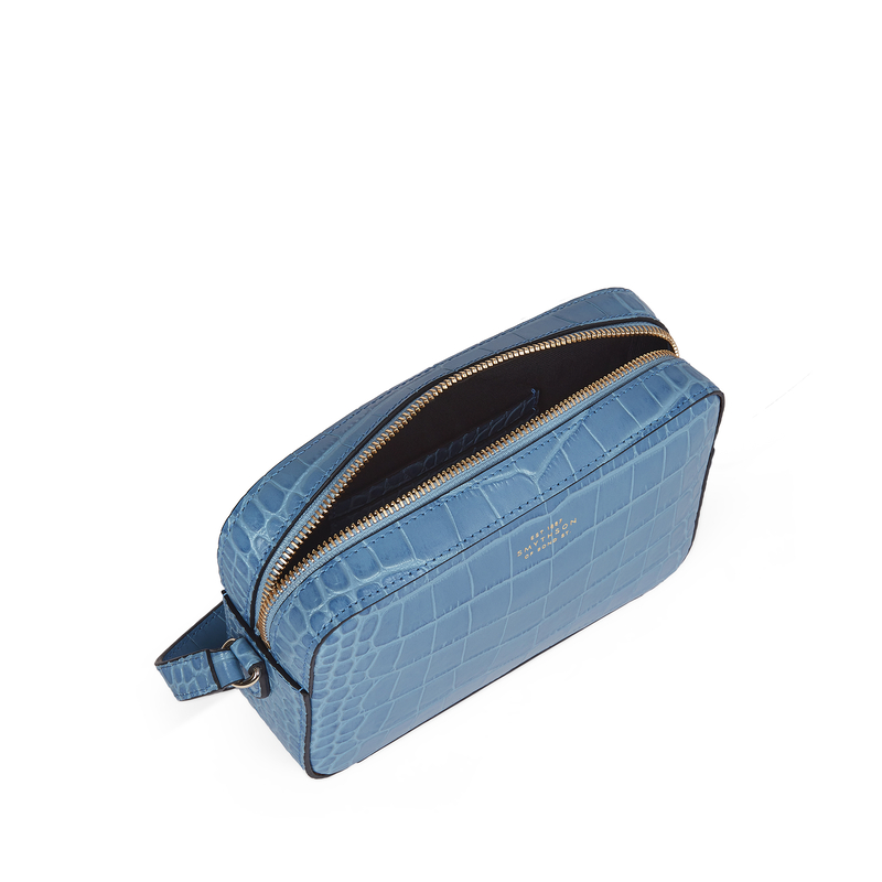 Smythson Small Camera Bag in Mara
