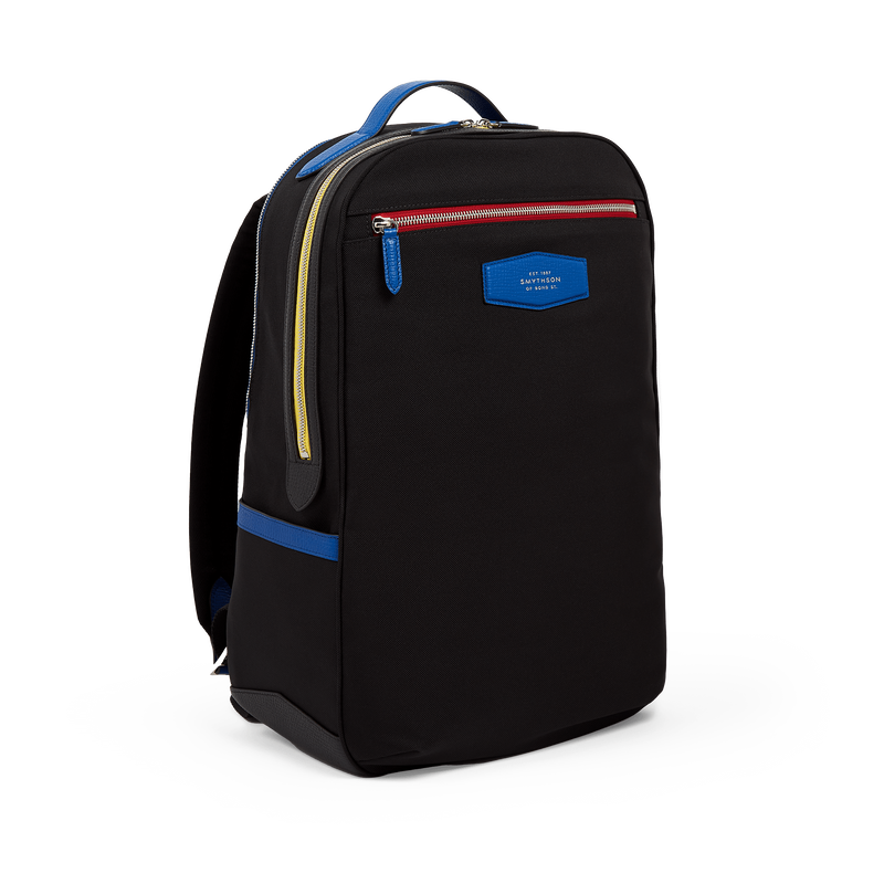 Colour Block Backpack in Norton Canvas