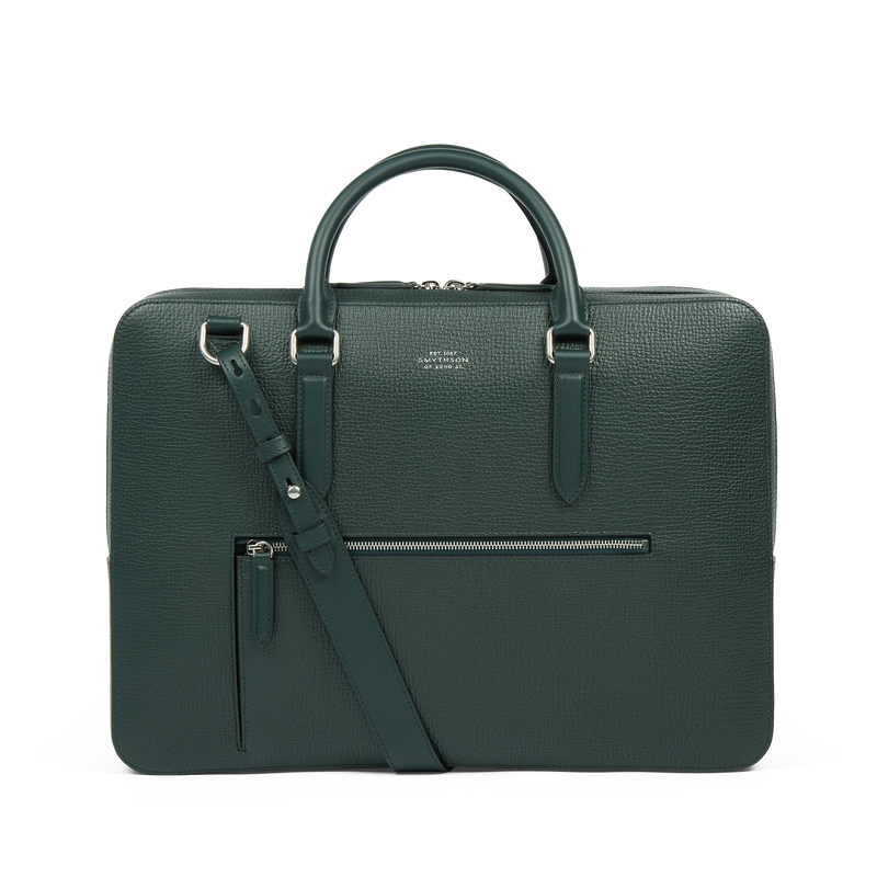 Large Briefcase with Zip Front in Ludlow