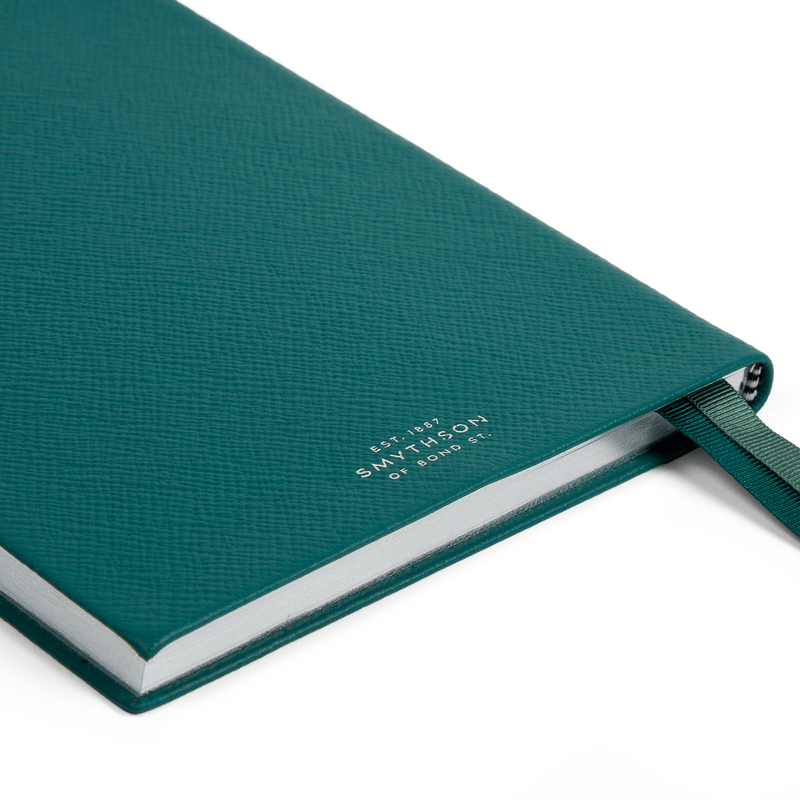 Smythson 2026 Soho Terminkalender mit vertikaler Wochenansicht aus Panama
