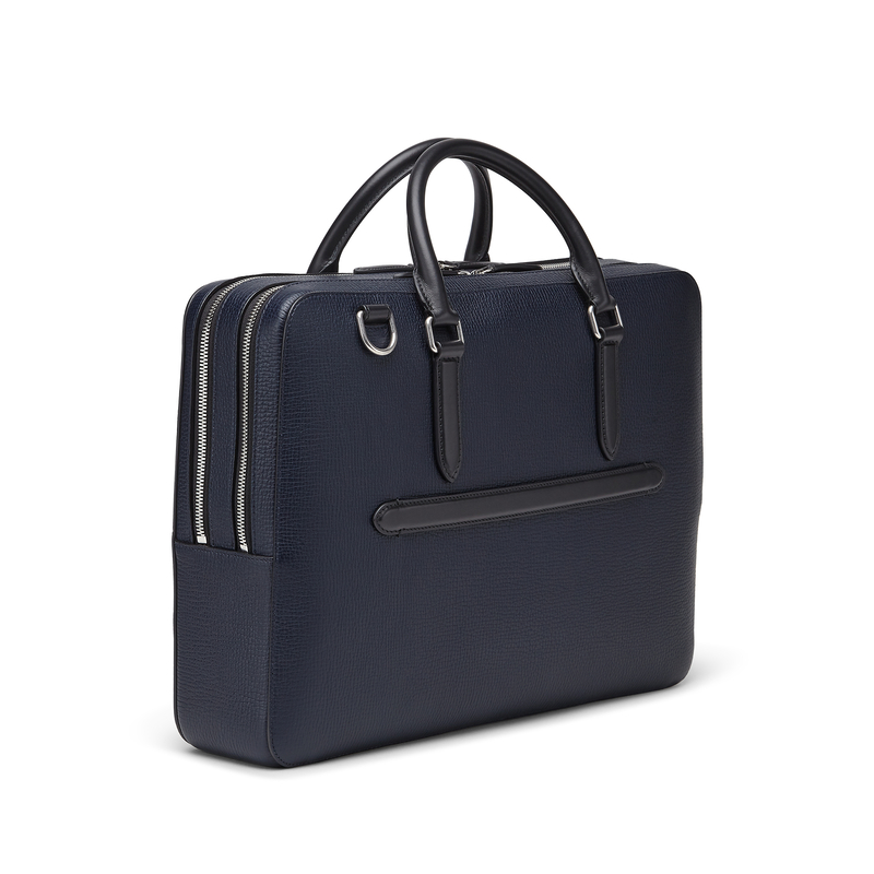 Large Briefcase with Zip Front in Ludlow