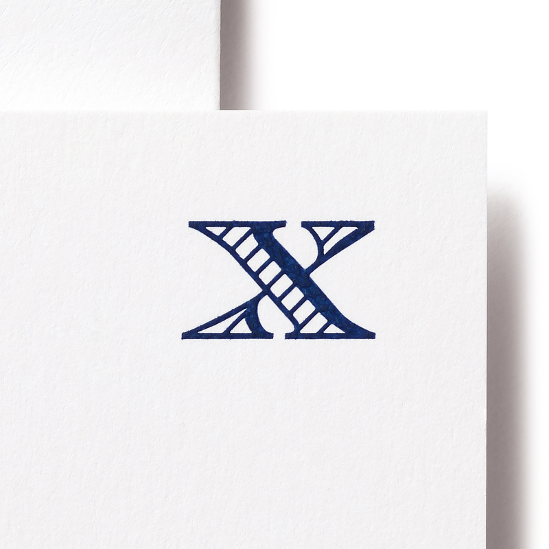 X Alphabet Correspondence Cards