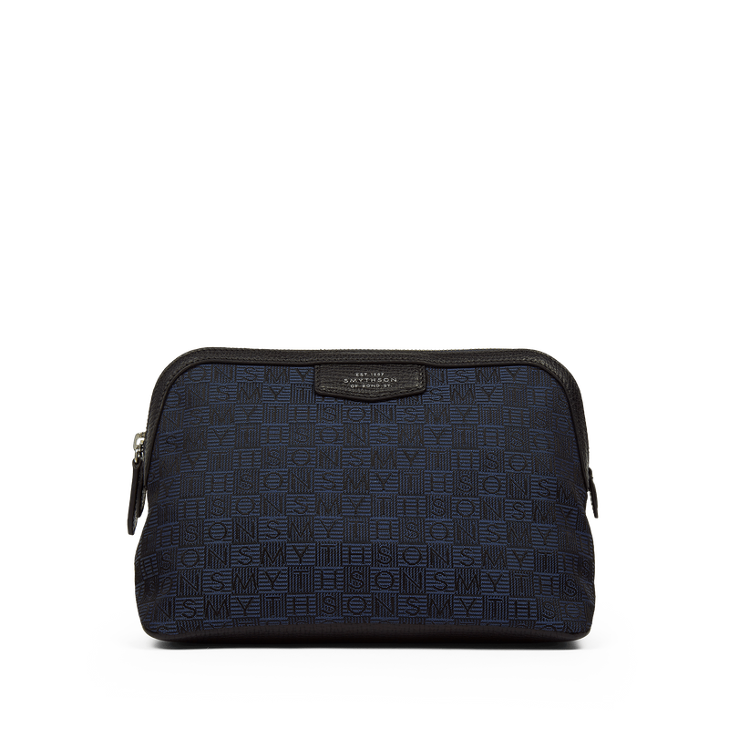 Travel Pouch in Stamp Canvas
