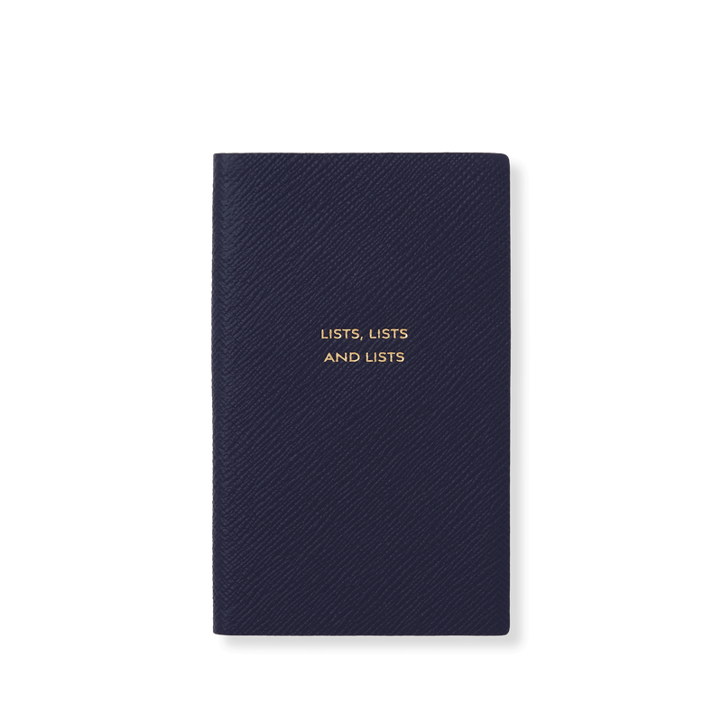 Lists, Lists and Lists Panama Notebook