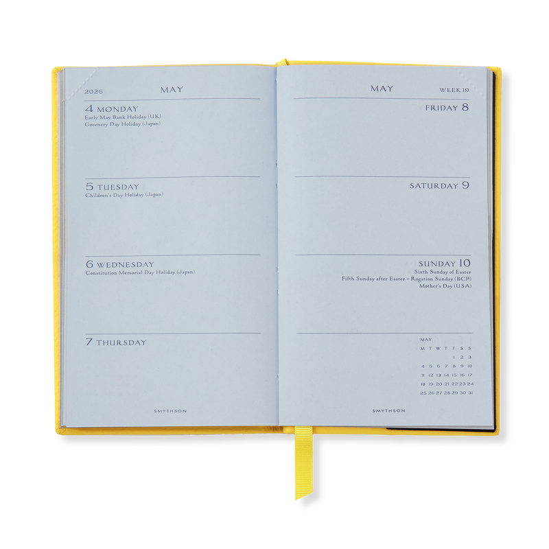 2025-2026 Panama Weekly Agenda with Pocket