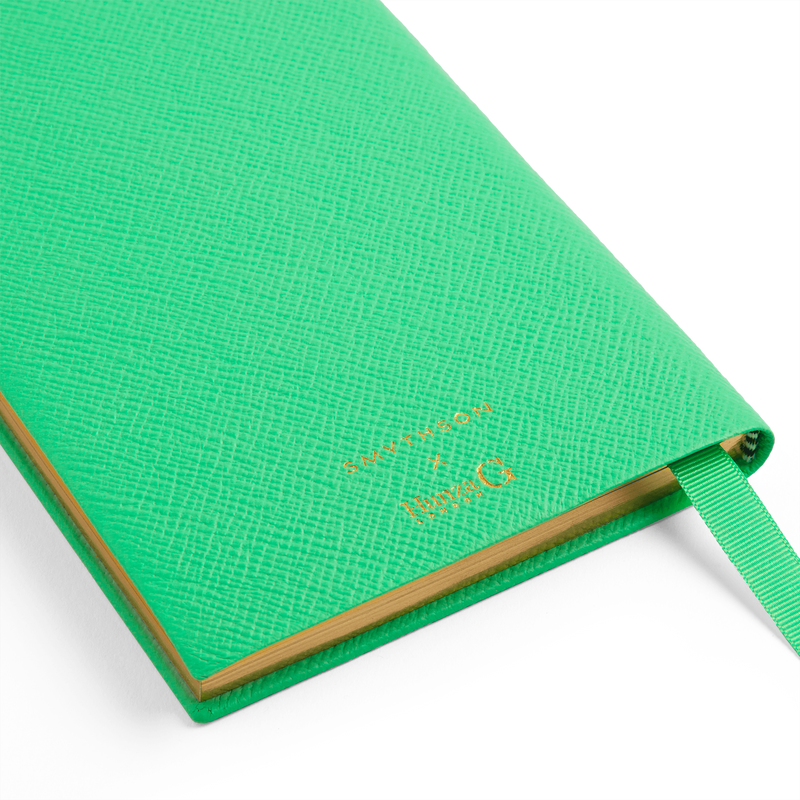 Smythson x Hunza G 'Making Waves' Chelsea Notebook in Panama