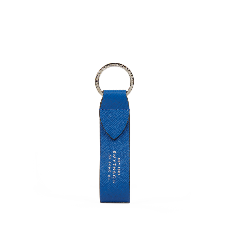 Keyring with Leather Strap in Panama